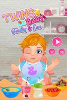 Twins Baby Feeding & Care poster