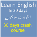 Learn English from Urdu in 30  APK