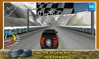 Winter Car Driving-Racing Game capture d'écran 1