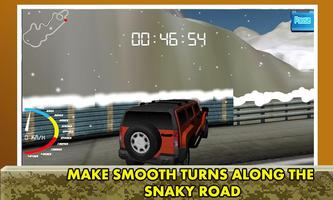 Winter Car Driving-Racing Game capture d'écran 2