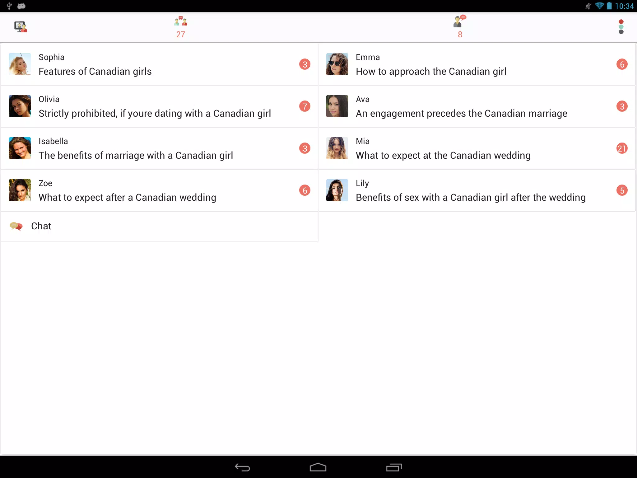 Canada Women For Android - Apk Download