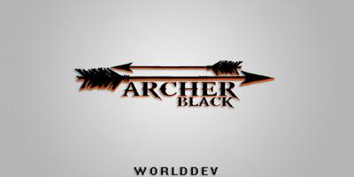 Archer Black Game Plakat