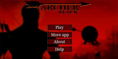Archer Black Game ภาพหน้าจอ 1