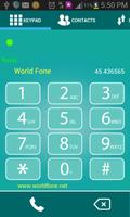 WorldFone الملصق