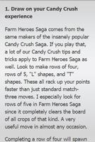 Guides Farm Heroes Saga скриншот 1