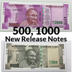 Submit 500,1000 rs notes icon