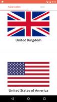 World Flags Flash Cards and Quiz الملصق