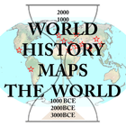 World History Maps: The World 아이콘