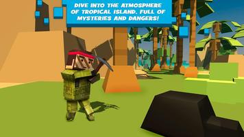 Cube Tropical Island Survival Plakat