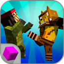 Blocky Ninja Kung Fu Fighting APK