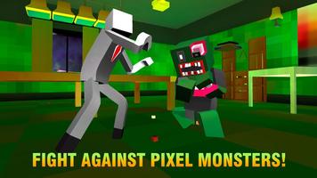 Blocky Ninja Kung Fu Fighting Screenshot 1