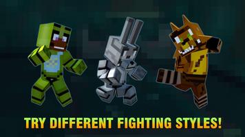 Blocky Ninja Kung Fu Fighting Screenshot 2