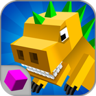Craft Dino City Rampage 3D biểu tượng