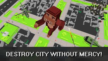 Craft Dino City Rampage 3D Ekran Görüntüsü 2