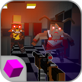 5 Night Pizzeria Block Shooter Zeichen