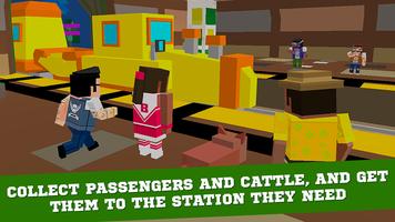Cube Subway Train Simulator 3D capture d'écran 1