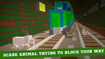 Cube Subway Train Simulator 3D imagem de tela 2
