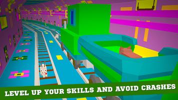 Cube Subway Train Simulator 3D capture d'écran 3