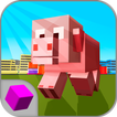 Cube Bad Pig City Rampage 3D