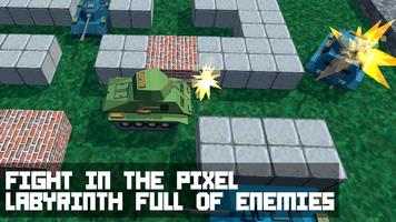 Cube Battle: Tank Destroyer capture d'écran 1