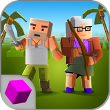 Cube Island Online Survival 3D simgesi