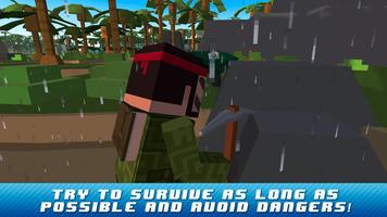 Cube Island Online Survival 3D capture d'écran 1