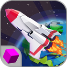 Cube Air Force Rocket Flight icône