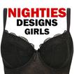 Nighty Dress Designs for Girls - Bra Panty Set