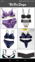 Nighty Dress Designs for Girls - Bra Panty Set Plakat