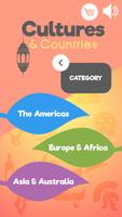 Cultures & Countries: Quiz Game & Trivia capture d'écran 1