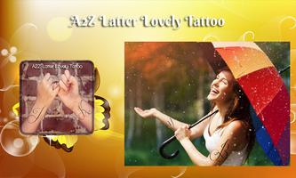 A2Z Latter Lovely Tattoo capture d'écran 1