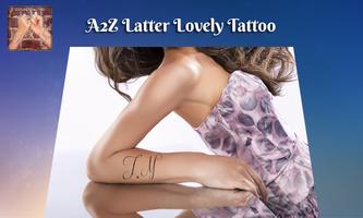 A2Z Latter Lovely Tattoo capture d'écran 2