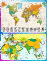 世界地图和标志状态 截图 1