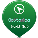 World map Costa Rica APK