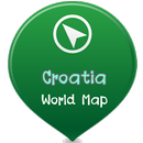 世界地図クロアチア APK