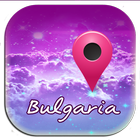 World map Bulgaria icône