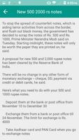 2 Schermata New 500 2000 Rs notes by RBI