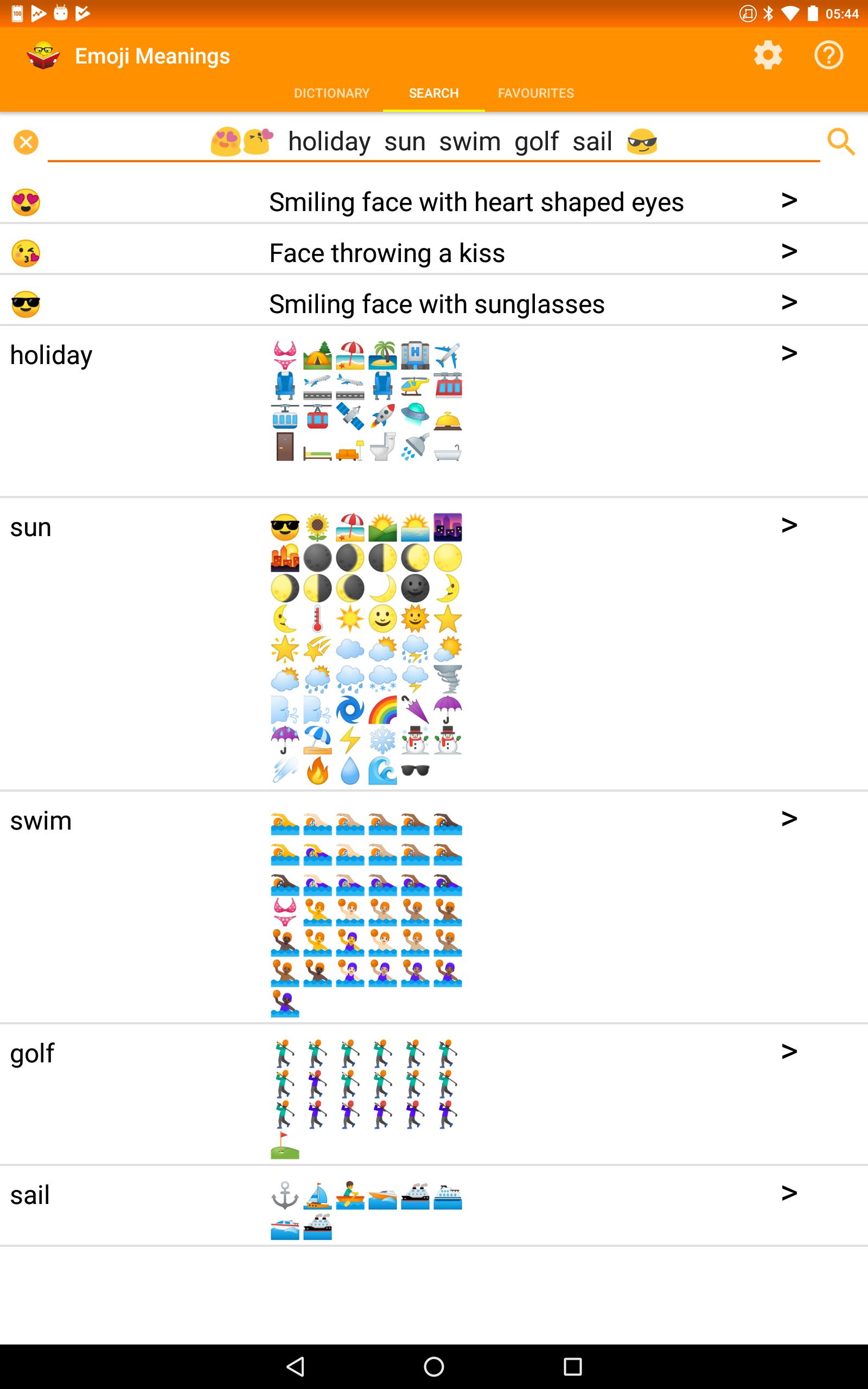Emoji Meanings Chart Printable