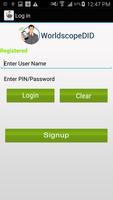 WorldscopeDID Dialer اسکرین شاٹ 1