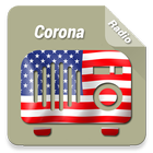 Corona CA USA Radio Stations Zeichen