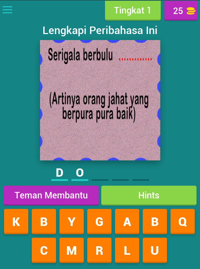 Download Gratis Gambar Tebakan Peribahasa Dan Artinya Cho Android Tải Về Apk Terbaru oleh Cikimm