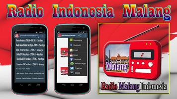 Radio Malang Indonesia Cartaz