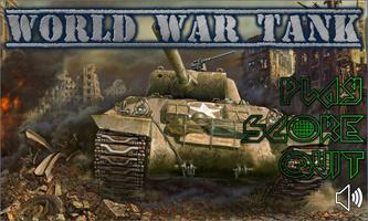 world war tank Affiche