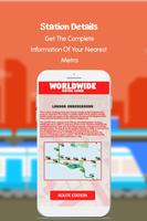 Metro Guide - Worldwide Fares, Route, Maps,Timing স্ক্রিনশট 3