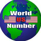 World US Number 图标