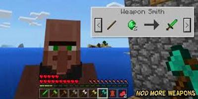 Mod More Weapons For MCPE تصوير الشاشة 2