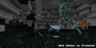 Mod Aliens vs Predator for MCPE الملصق