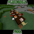 ikon Mod Placeable Food for MCPE