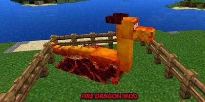 Fire Dragon MOD MCPE تصوير الشاشة 1