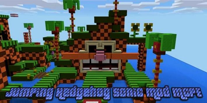Jumping Hedgehog Sonic Mod Mcpe For Android Apk Download